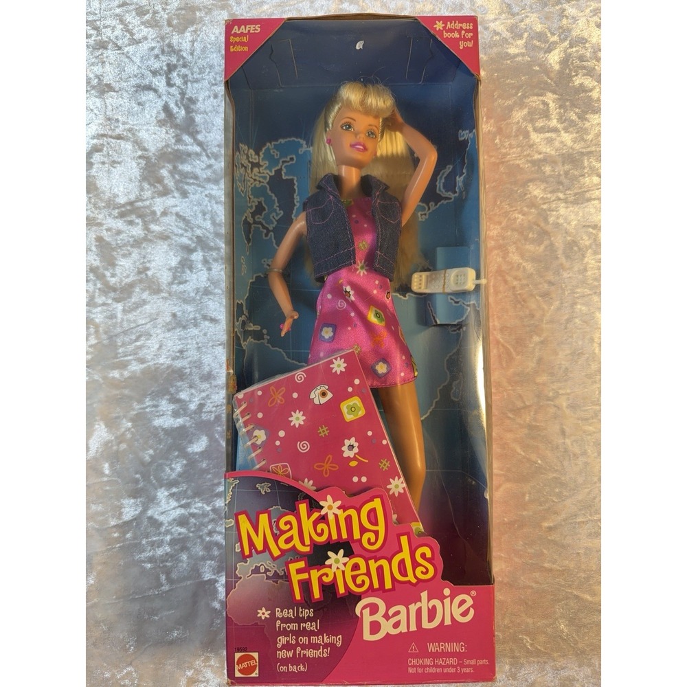 1997 Making Friends Barbie AAFES Special Edition #19592 NIB Vintage Mattel